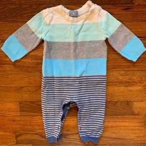 Gap knit romper - stripe